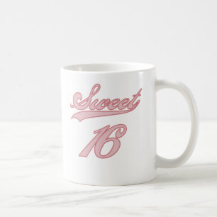 Rosa sötsak 16 för baseballstil kaffemugg