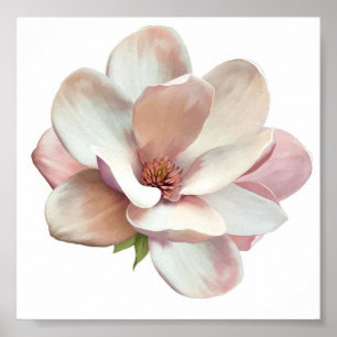 Rosa Southern magnolia poster