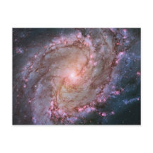 Rosa Space Photo Spiral Galaxy M83