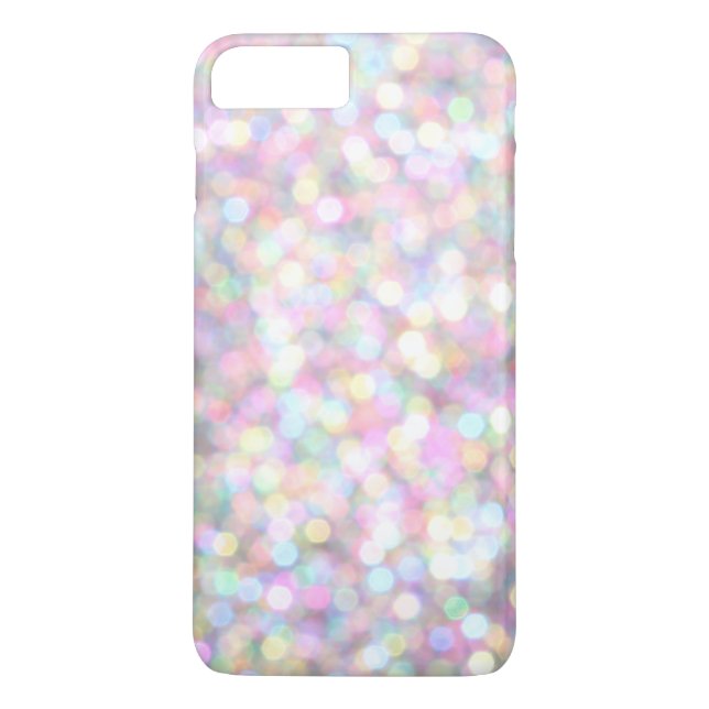 Rosa Sparkles iPhone 7 Plus Case-Mate iPhone Skal (Baksida)
