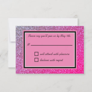Rosa Sparkles OSA kort