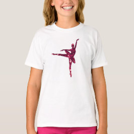 Rosa Sparkly Ballerina T Shirt