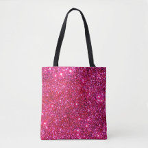 Rosa Sparkly tote bagsPrincess Glittery Roligt