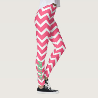 Rosa sparredamasker leggings