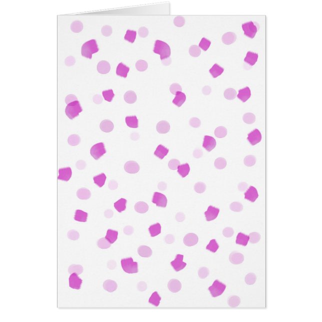 Rosa Speckles OBS Kort (Framsidan)