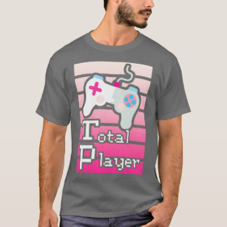 Rosa - speldesign totalt t shirt