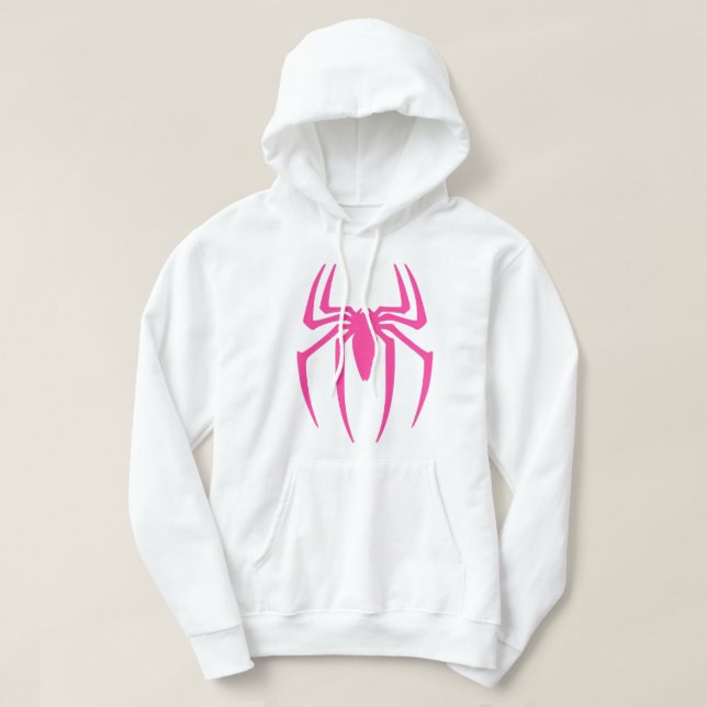Rosa Spider Emblem Hoodie (Design framsida)