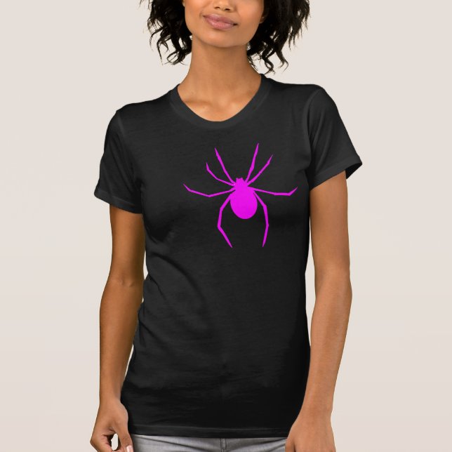 Rosa spindel t shirt (Framsida)