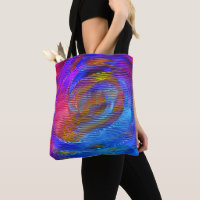 Rosa spiral-regnbåge med lättnad och eländigt rand
