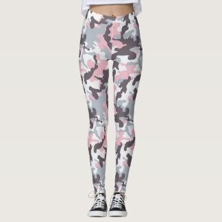 Rosa Sporty Camo - Legging