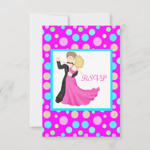 ROSA SPOT DANCING COUPLE SWEET 16 OSA KORT