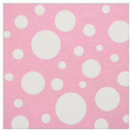 Rosa Spots Fabric Tyg