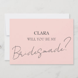 Rosa Square Bröllop Inbjudningar