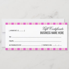 Rosa Squares Gift Certificate