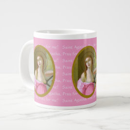 Rosa St. Agatha (M 003) 20 oz. Jumbo Coffee Mugg