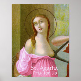 Rosa St. Agatha (M 003) Poster