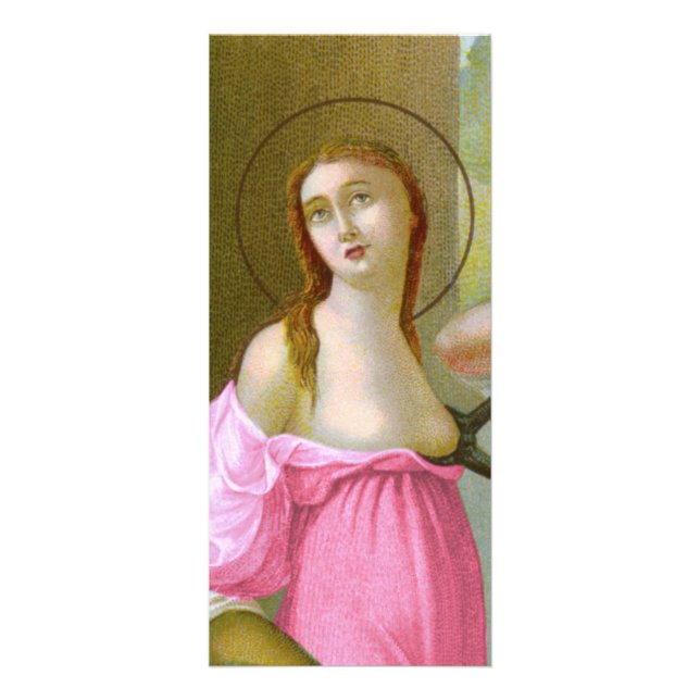Rosa St. Agatha (M 003) rackkort nr 2 Reklamkort (Framsidan)