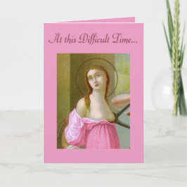 Rosa St. Agatha (M 003) Uppmuntringskort 1 Kort