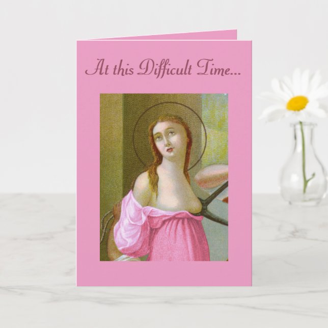 Rosa St. Agatha (M 003) Uppmuntringskort 1 Kort (Liten växt)