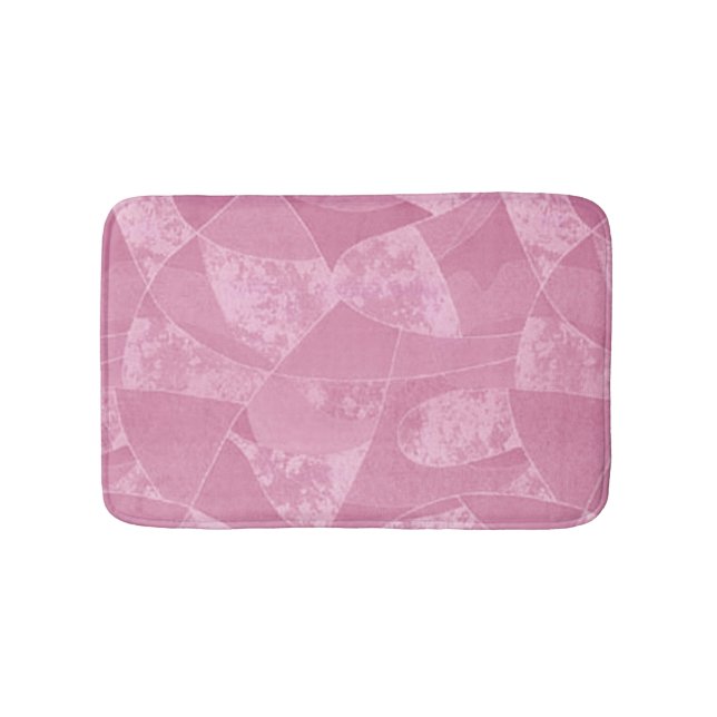 Rosa Stain Glass Bath Mat Badrumsmatta (Framsidan)