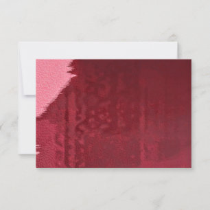 Rosa Stain på Red Print