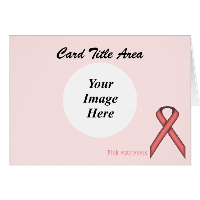 Rosa Standard Ribbon Template by Kenneth Yoncich OBS Kort (Framsidan Horizontal)
