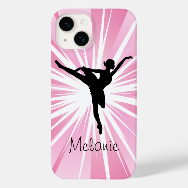 Rosa Star Ballerina iPhone 4/4s vibe (Baksida)