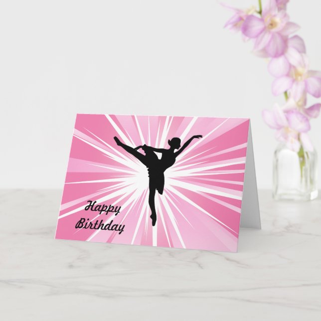 Rosa Star Ballerina Kort (Orkide)