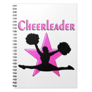 ROSA STAR CHEERLEADER ANTECKNINGSBOK