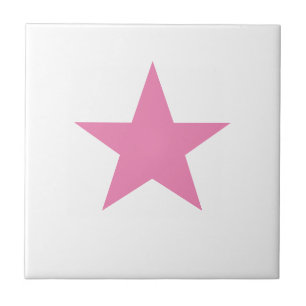Rosa Star Kakelplatta