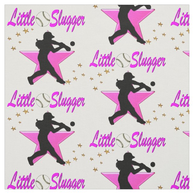 ROSA STAR LITTLE SLAGER SOFTBALL DESIGN TYG (Provkarta)
