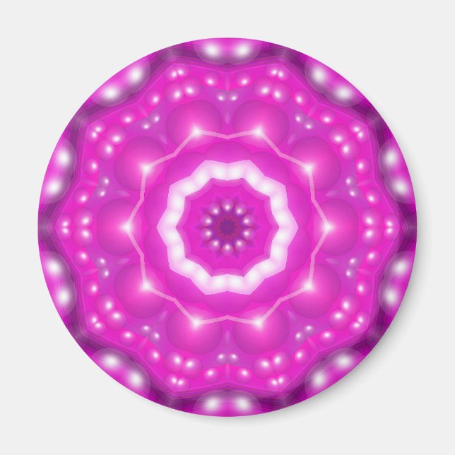 Rosa Star Magnet (Framsidan)