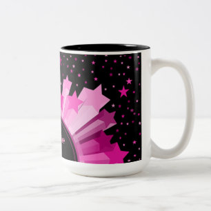 Rosa Starburst Mugg