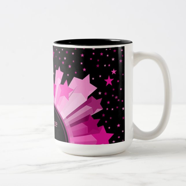 Rosa Starburst Mugg (Höger)