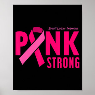 Rosa Stark Breast Cancer Awareness T-Shirt154 Poster