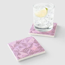 Rosa Stars Faux Brushed Metall