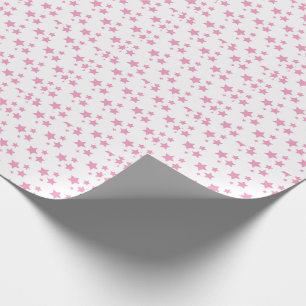 Rosa Stars Modern design - Papper radbrytning Presentpapper