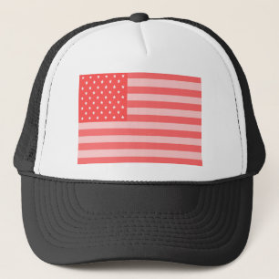 Rosa Stars och stripes Keps