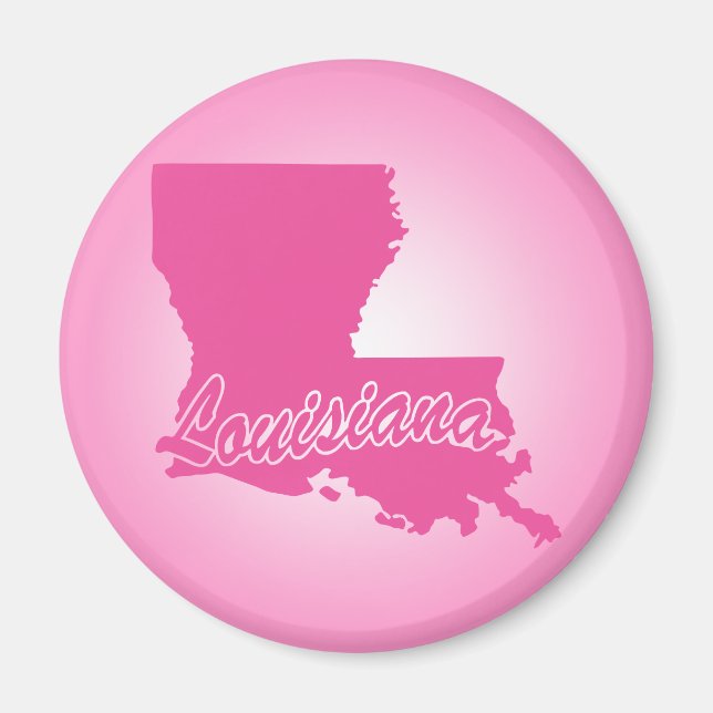 Rosa State Louisiana Magnet (Framsidan)