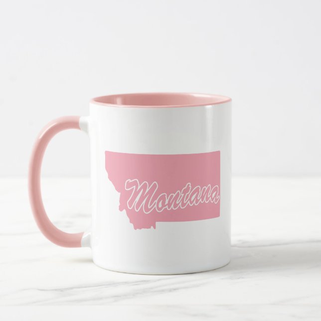 Rosa State Montana Mugg (Vänster)