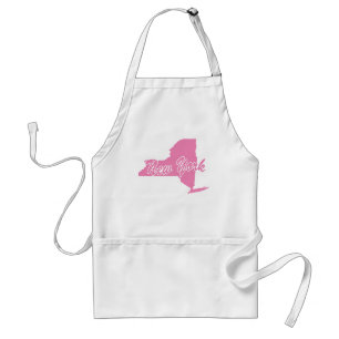 Rosa State New York Vuxen Apron Förkläde