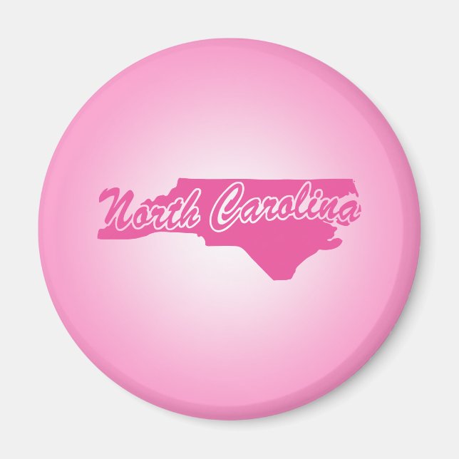 Rosa State North Carolina Magnet (Framsidan)
