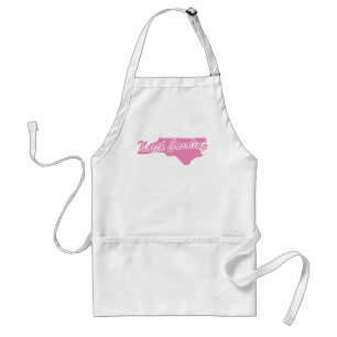 Rosa State North Carolina Vuxen Apron Förkläde