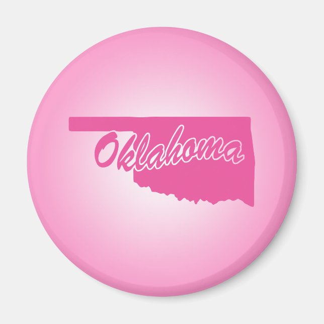 Rosa State Oklahoma Magnet (Framsidan)