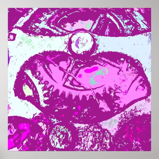 rosa steampunk poster (Framsidan)