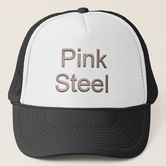 Rosa Steel white black truckerkeps (Framsida)