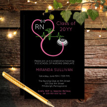 Rosa Stethoscope EKG Nursing Studentfest