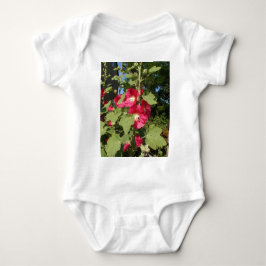Rosa stockrosor tee shirt