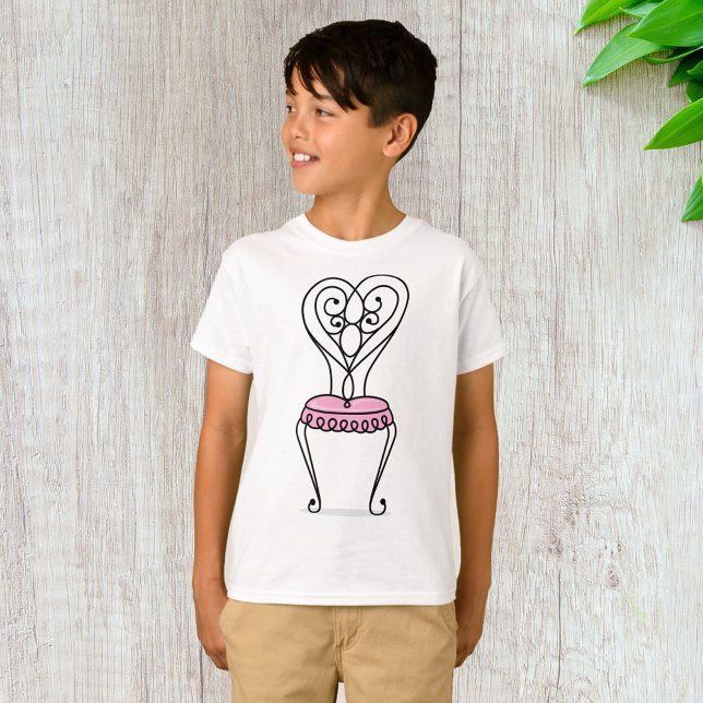 Rosa stol t shirt (Skapare uppladdad)
