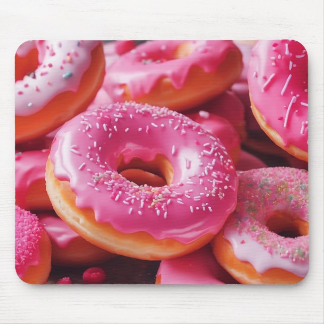 Rosa Strawberry Donuts Musmatta (Framsidan)